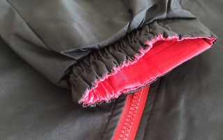 WR03 Reversible Jacket Series (Black) - Elastic Sleeve Cuff