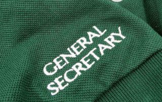 Letters-Embroidery-general-secretary