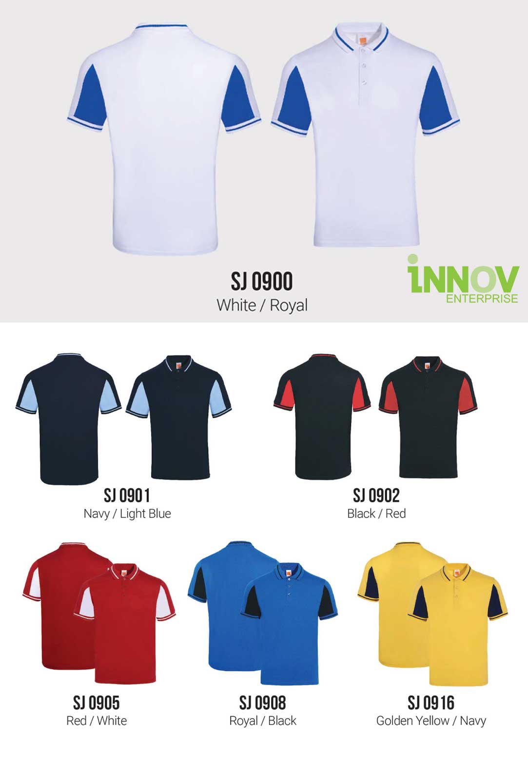 formula Immersion Neighborhood SJ09 Single Jersey Polo T-Shirt - Innov Enterprise | Online Printing Shop &  T-Shirts & Gifts Service Provider