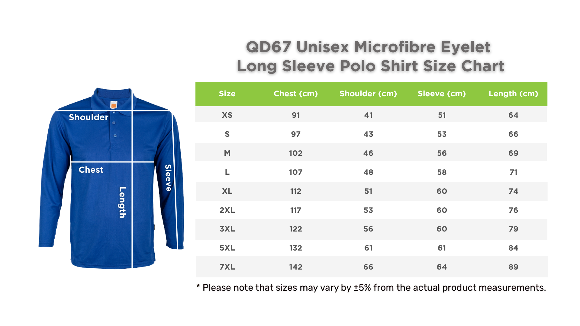 Plain Long Sleeve Polo Shirt Singapore | Quick-Dry Microfibre