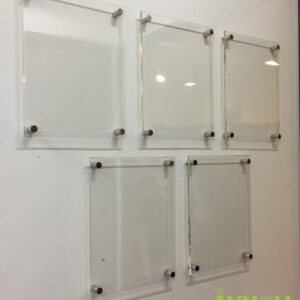 A4 Acrylic Sandwich Frame with Installation