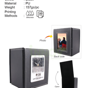 AD PH 1823 Pen Holder with Clock