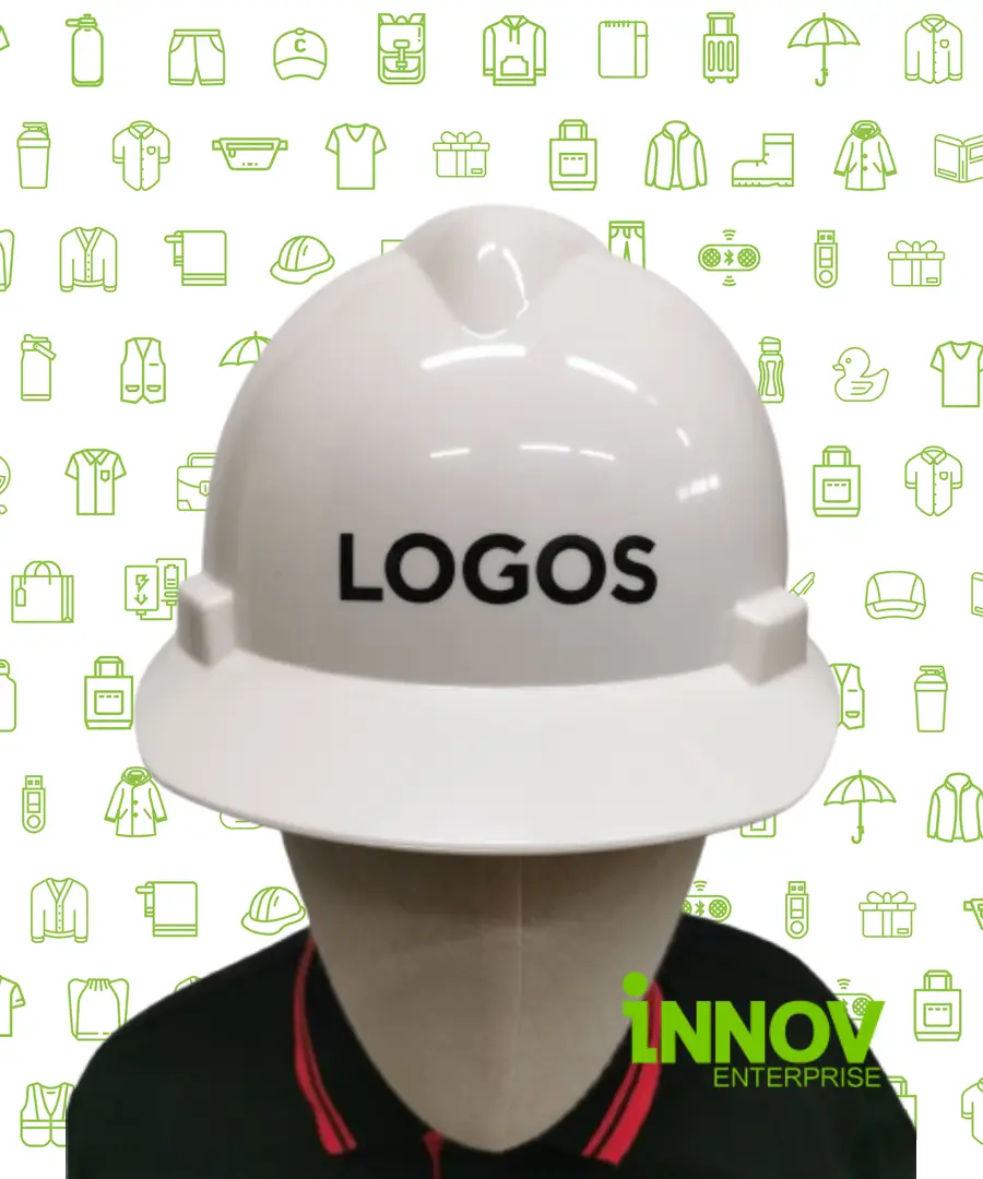 Safety_Helmet_with_UV_Logo_Printing_-_Front