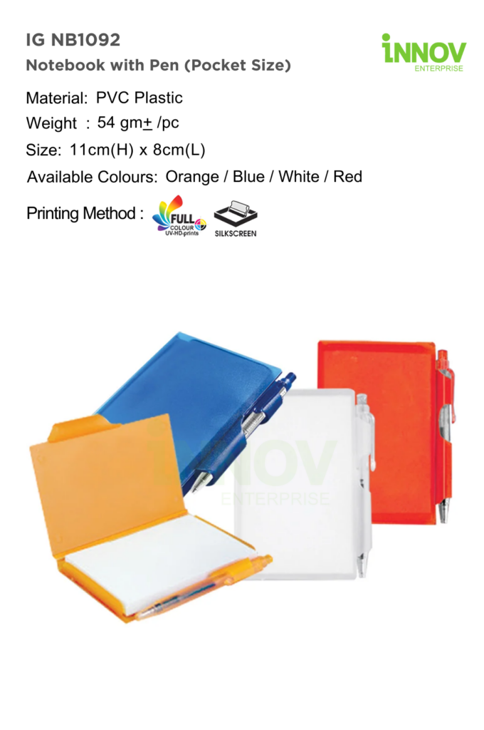 Small Notebook Size In Cm Personalised Mini Notebook Singapore | Handy Pocket Notebook for ...